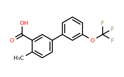1261658-05-2 | 4-Methyl-3'-(trifluoromethoxy)biphenyl-3-carboxylic acid