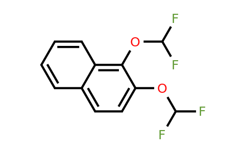 1261658-31-4 | 1,2-Bis(difluoromethoxy)naphthalene