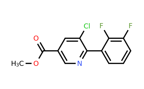 1261658-46-1 | Methyl 5-chloro-6-(2,3-difluorophenyl)nicotinate