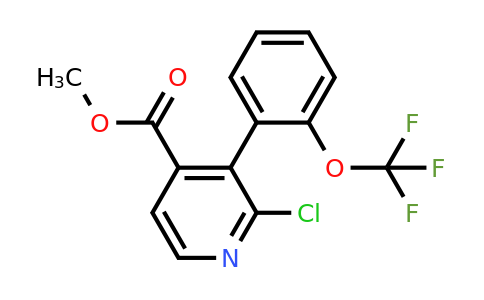 1261658-52-9 | Methyl 2-chloro-3-(2-(trifluoromethoxy)phenyl)isonicotinate