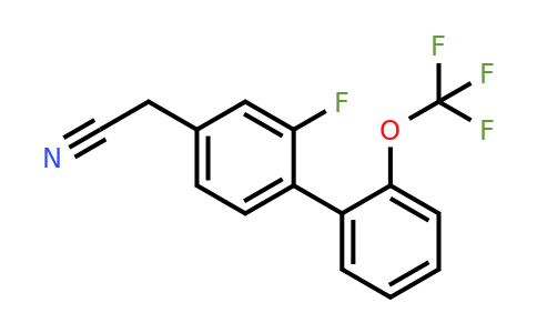 1261658-73-4 | 2-Fluoro-2'-(trifluoromethoxy)biphenyl-4-acetonitrile
