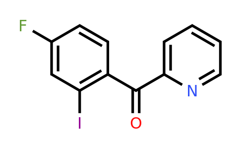 1261658-78-9 | 2-(4-Fluoro-2-iodobenzoyl)pyridine