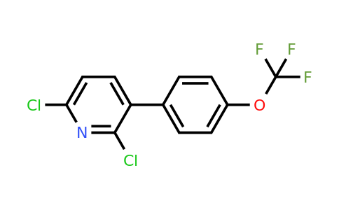 1261658-99-4 | 2,6-Dichloro-3-(4-(trifluoromethoxy)phenyl)pyridine
