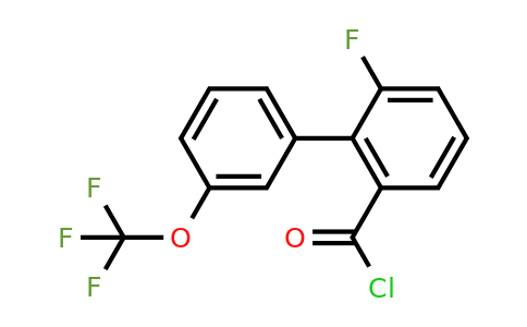 1261659-02-2 | 6-Fluoro-3'-(trifluoromethoxy)biphenyl-2-carbonyl chloride