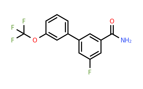 1261659-25-9 | 5-Fluoro-3'-(trifluoromethoxy)biphenyl-3-carboxylic acid amide