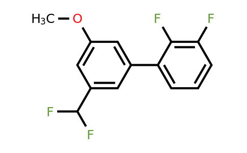 1261659-30-6 | 2,3-Difluoro-5'-(difluoromethyl)-3'-methoxybiphenyl