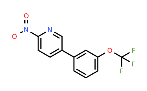 1261659-35-1 | 2-Nitro-5-(3-(trifluoromethoxy)phenyl)pyridine