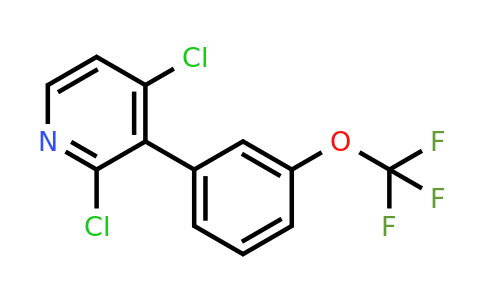 1261659-40-8 | 2,4-Dichloro-3-(3-(trifluoromethoxy)phenyl)pyridine