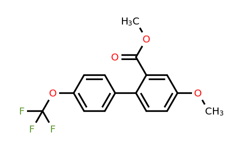 1261659-41-9 | Methyl 4-methoxy-4'-(trifluoromethoxy)biphenyl-2-carboxylate