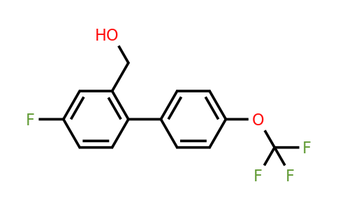 1261659-79-3 | 4-Fluoro-4'-(trifluoromethoxy)biphenyl-2-methanol