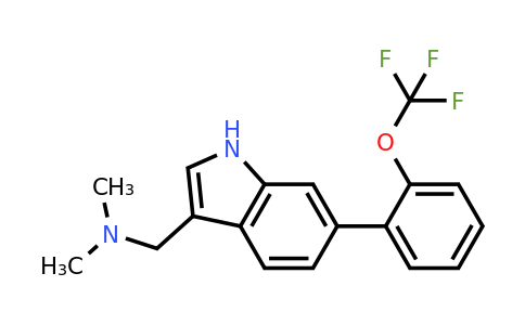 1261659-98-6 | 6-(2-(Trifluoromethoxy)phenyl)gramine