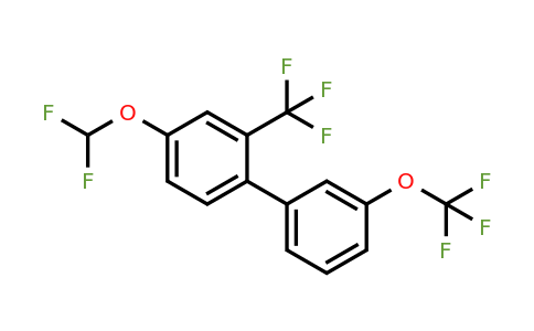 1261660-09-6 | 4-(Difluoromethoxy)-3'-(trifluoromethoxy)-2-(trifluoromethyl)biphenyl