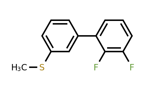 1261660-46-1 | 2,3-Difluoro-3'-methylsulfanylbiphenyl