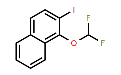 1261660-76-7 | 1-(Difluoromethoxy)-2-iodonaphthalene