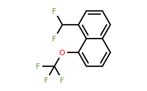 1261661-10-2 | 1-(Difluoromethyl)-8-(trifluoromethoxy)naphthalene