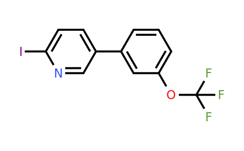 1261661-48-6 | 2-Iodo-5-(3-(trifluoromethoxy)phenyl)pyridine