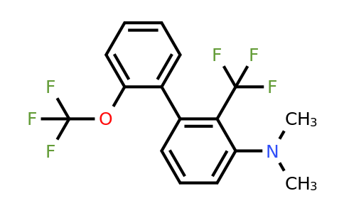1261661-56-6 | Dimethyl-(2'-(trifluoromethoxy)-2-(trifluoromethyl)biphenyl-3-yl)-amine