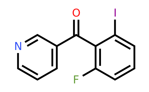 1261661-58-8 | 3-(2-Fluoro-6-iodobenzoyl)pyridine