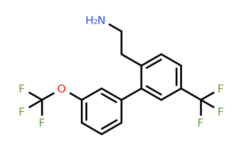 1261661-59-9 | 3'-(Trifluoromethoxy)-5-(trifluoromethyl)biphenyl-2-ethylamine