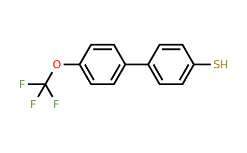 1261661-66-8 | 4-Mercapto-4'-(trifluoromethoxy)biphenyl