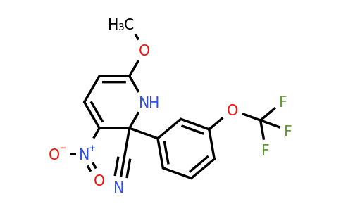 1261661-77-1 | 6-Methoxy-2-Cyano-3-nitro-2-(3-(trifluoromethoxy)phenyl)pyridine