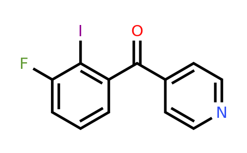 1261661-80-6 | 4-(3-Fluoro-2-iodobenzoyl)pyridine