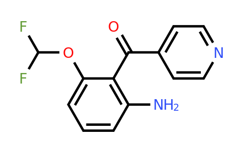 1261661-99-7 | 4-(2-Amino-6-(difluoromethoxy)benzoyl)pyridine