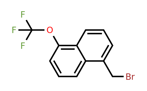 1261662-12-7 | 5-(Bromomethyl)-1-(trifluoromethoxy)naphthalene
