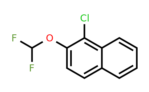 1261662-27-4 | 1-Chloro-2-(difluoromethoxy)naphthalene