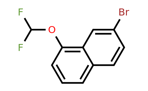 1261662-64-9 | 7-Bromo-1-(difluoromethoxy)naphthalene