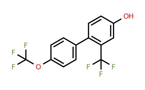 1261663-09-5 | 4-Hydroxy-4'-(trifluoromethoxy)-2-(trifluoromethyl)biphenyl