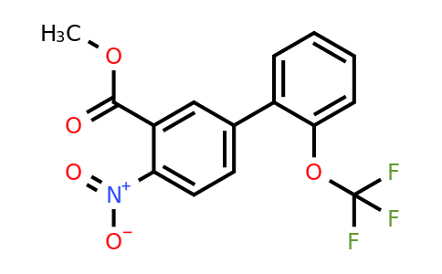 1261663-69-7 | Methyl 4-nitro-2'-(trifluoromethoxy)biphenyl-3-carboxylate