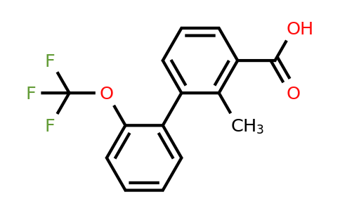 1261663-71-1 | 2-Methyl-2'-(trifluoromethoxy)biphenyl-3-carboxylic acid