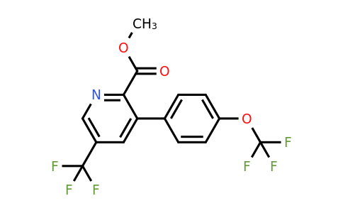 1261663-80-2 | Methyl 3-(4-(trifluoromethoxy)phenyl)-5-(trifluoromethyl)picolinate