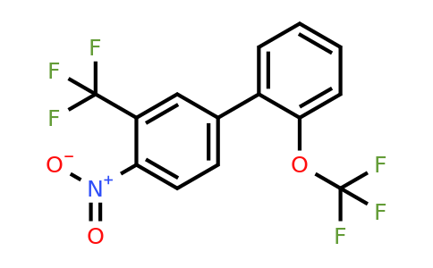 1261663-90-4 | 4-Nitro-2'-(trifluoromethoxy)-3-(trifluoromethyl)biphenyl