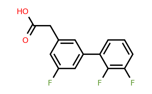 1261663-96-0 | 5,2',3'-Trifluorobiphenyl-3-acetic acid