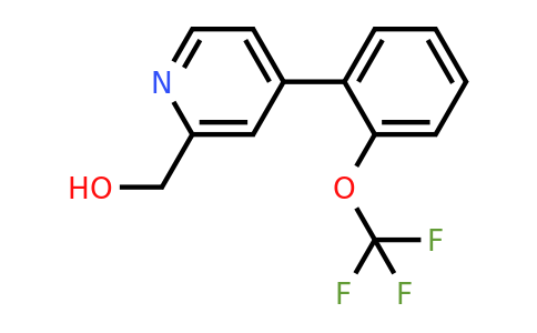 1261664-00-9 | 4-(2-(Trifluoromethoxy)phenyl)pyridine-2-methanol