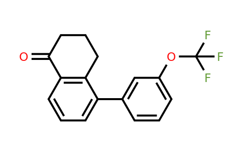 1261664-05-4 | 5-(3-(Trifluoromethoxy)phenyl)-1-tetralone