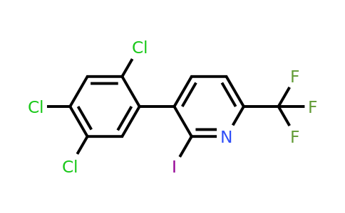 1261664-35-0 | 2-Iodo-3-(2,4,5-trichlorophenyl)-6-(trifluoromethyl)pyridine