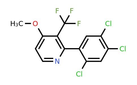 1261664-64-5 | 4-Methoxy-2-(2,4,5-trichlorophenyl)-3-(trifluoromethyl)pyridine