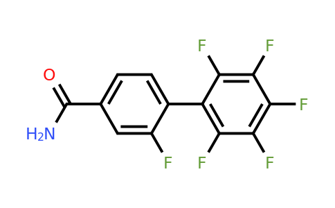 2,2',3',4',5',6'-Hexafluorobiphenyl-4-carboxylic acid amide