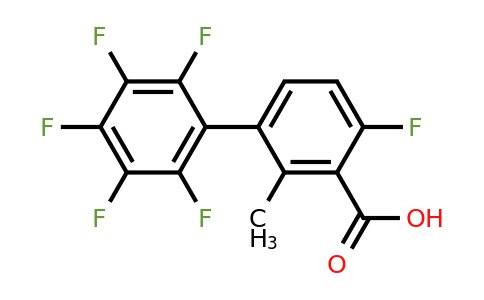 1261665-52-4 | Methyl 4,2',3',4',5',6'-hexafluorobiphenyl-3-carboxylic acid