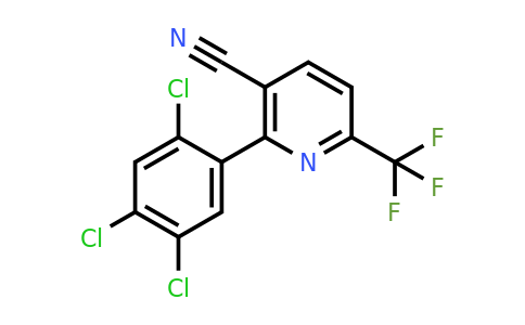 1261665-99-9 | 2-(2,4,5-Trichlorophenyl)-6-(trifluoromethyl)nicotinonitrile