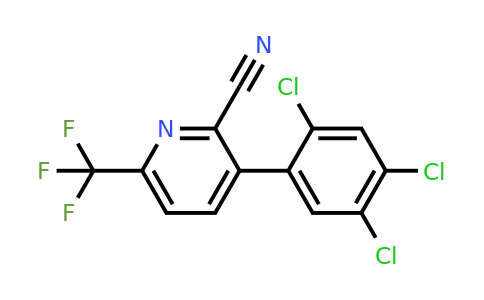 1261666-11-8 | 3-(2,4,5-Trichlorophenyl)-6-(trifluoromethyl)picolinonitrile