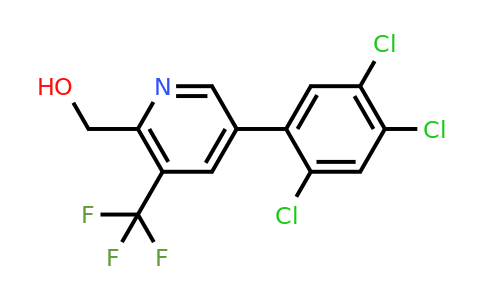 1261666-16-3 | 5-(2,4,5-Trichlorophenyl)-3-(trifluoromethyl)pyridine-2-methanol