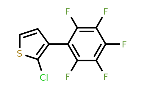 1261666-36-7 | 2-Chloro-3-(perfluorophenyl)thiophene
