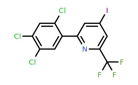 1261666-55-0 | 4-Iodo-2-(2,4,5-trichlorophenyl)-6-(trifluoromethyl)pyridine