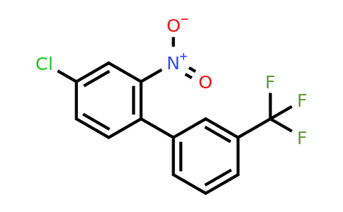 4-Chloro-2-nitro-3'-(trifluoromethyl)biphenyl