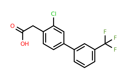 1261667-46-2 | 3-Chloro-3'-(trifluoromethyl)biphenyl-4-acetic acid