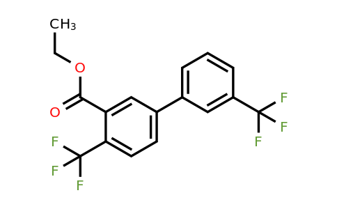 1261668-39-6 | 4,3'-Bis(trifluoromethyl)biphenyl-3-carboxylic acid ethyl ester